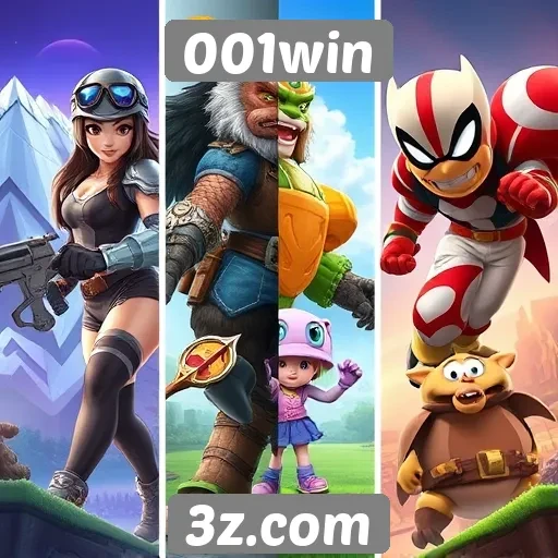 Comparação de jogos populares na 001win