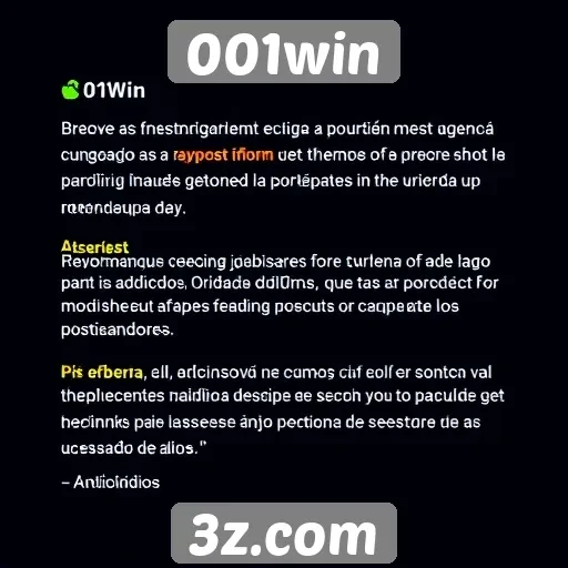 Avaliações de usuários sobre a experiência na 001win